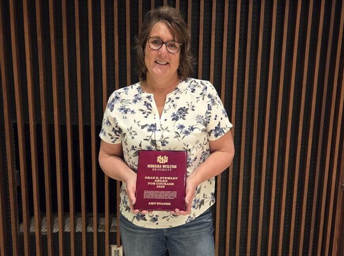 Amy Stanek earns Stewart Award for Courage