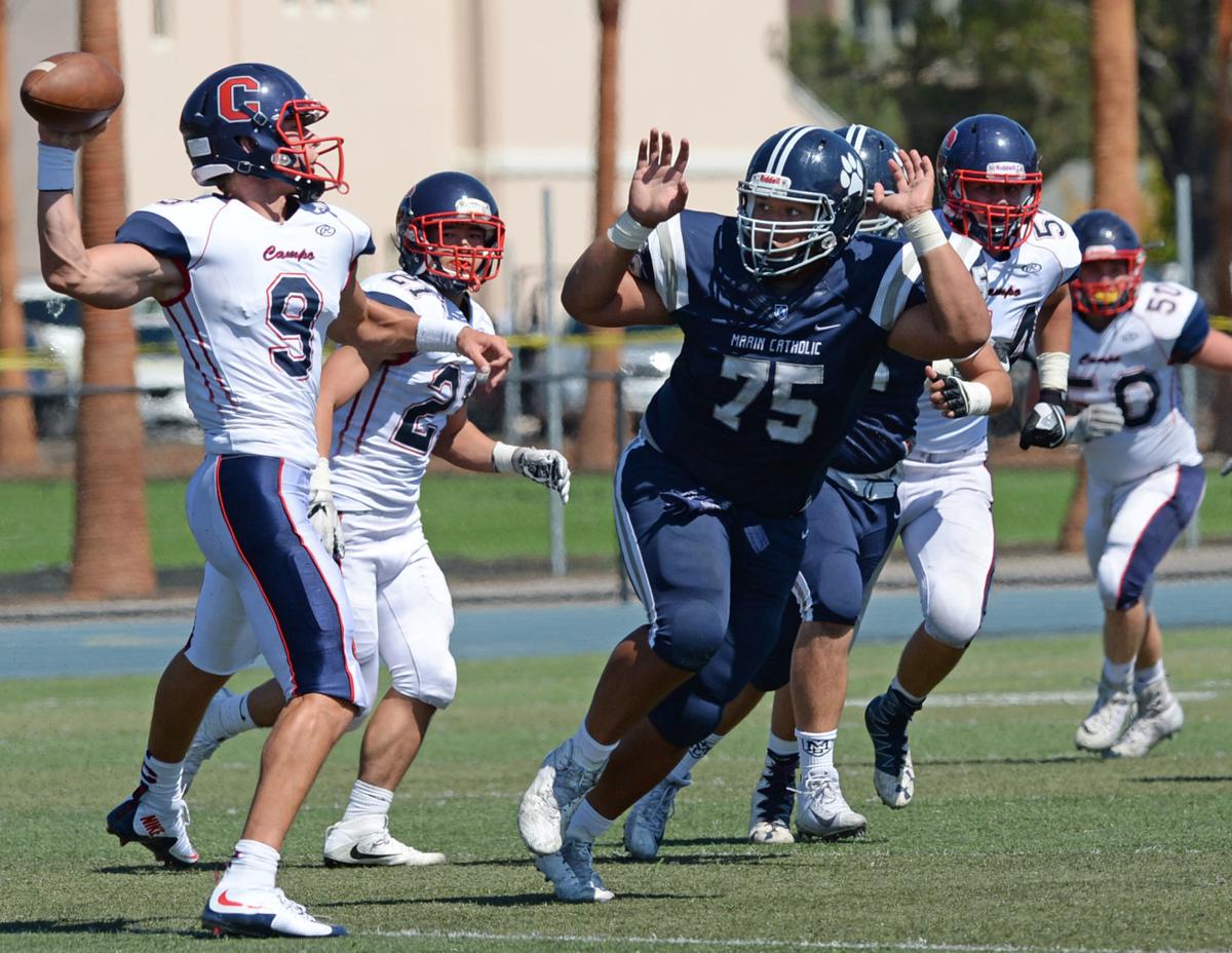 Jamar Sekona of Marin Catholic