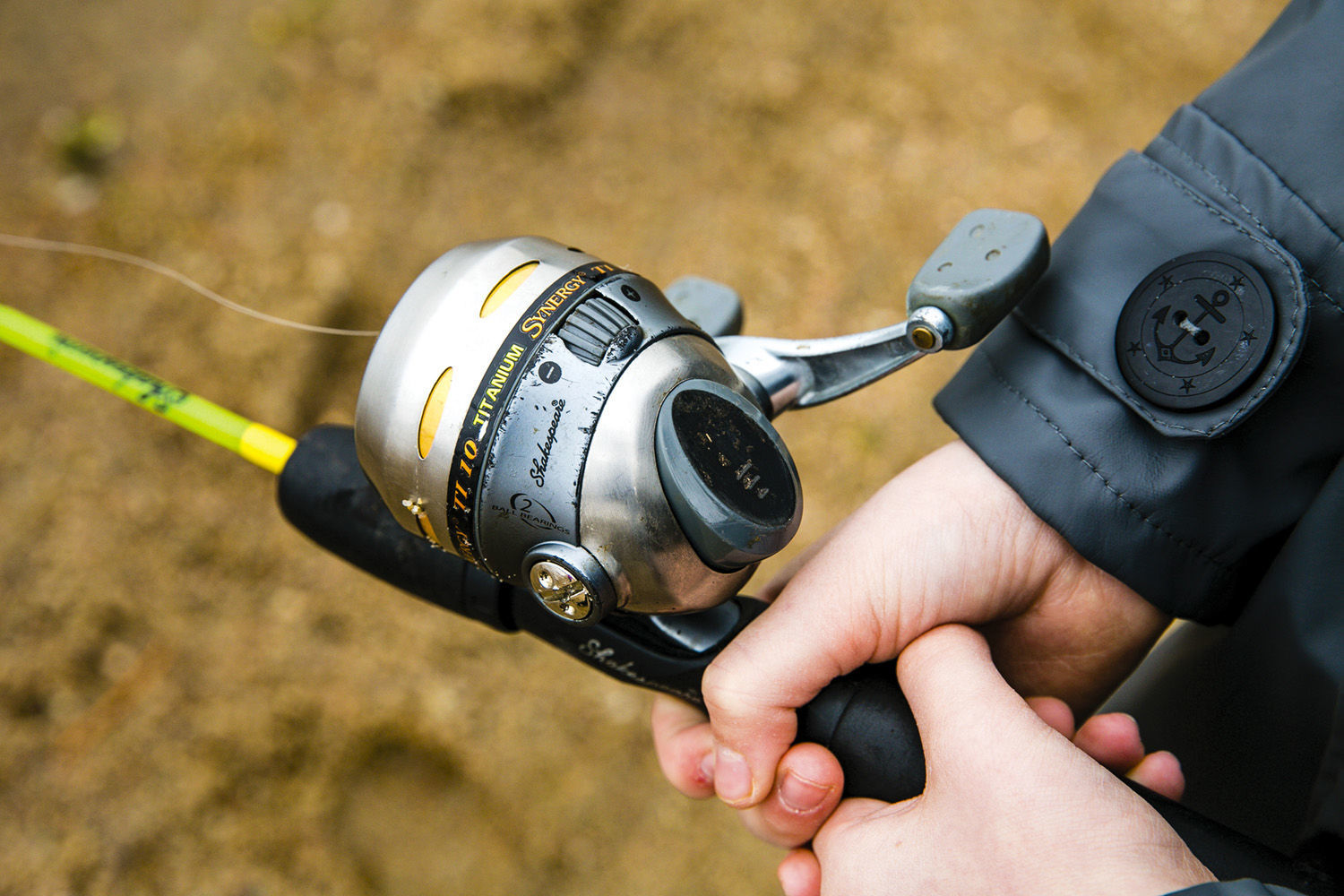 kids fishing reel