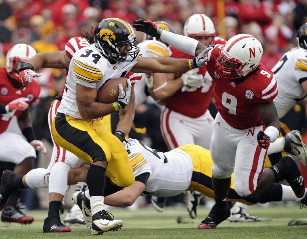 Nebraska vs. Iowa action, 11.25.2011 9