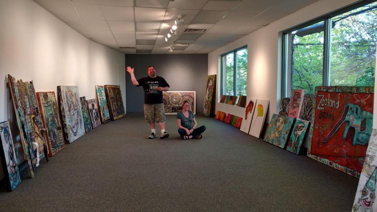 L. Kent Wolgamott Des Moines artist shows wild, surreal
