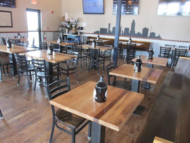 Blue Blood dining area