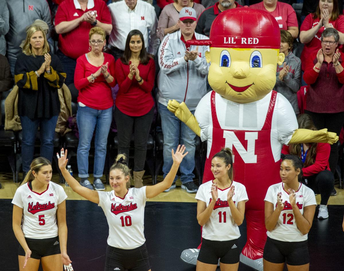 Nebraska volleyball vs. Missouri, 12.7