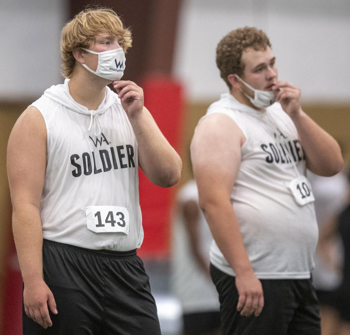 Steve Warren football camp, 7.25