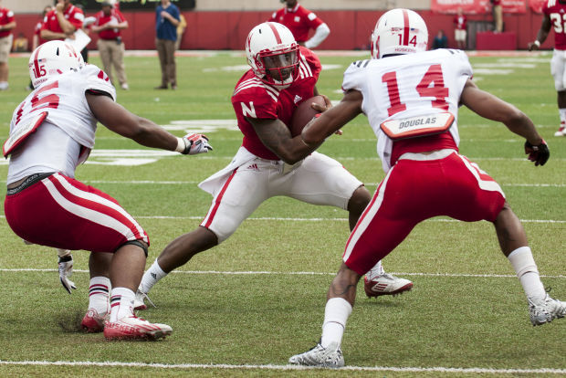 Nebraska’s annual Red-White Spring Game, 4.12.14