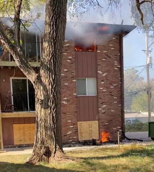 Fire - 10th and Washington streets