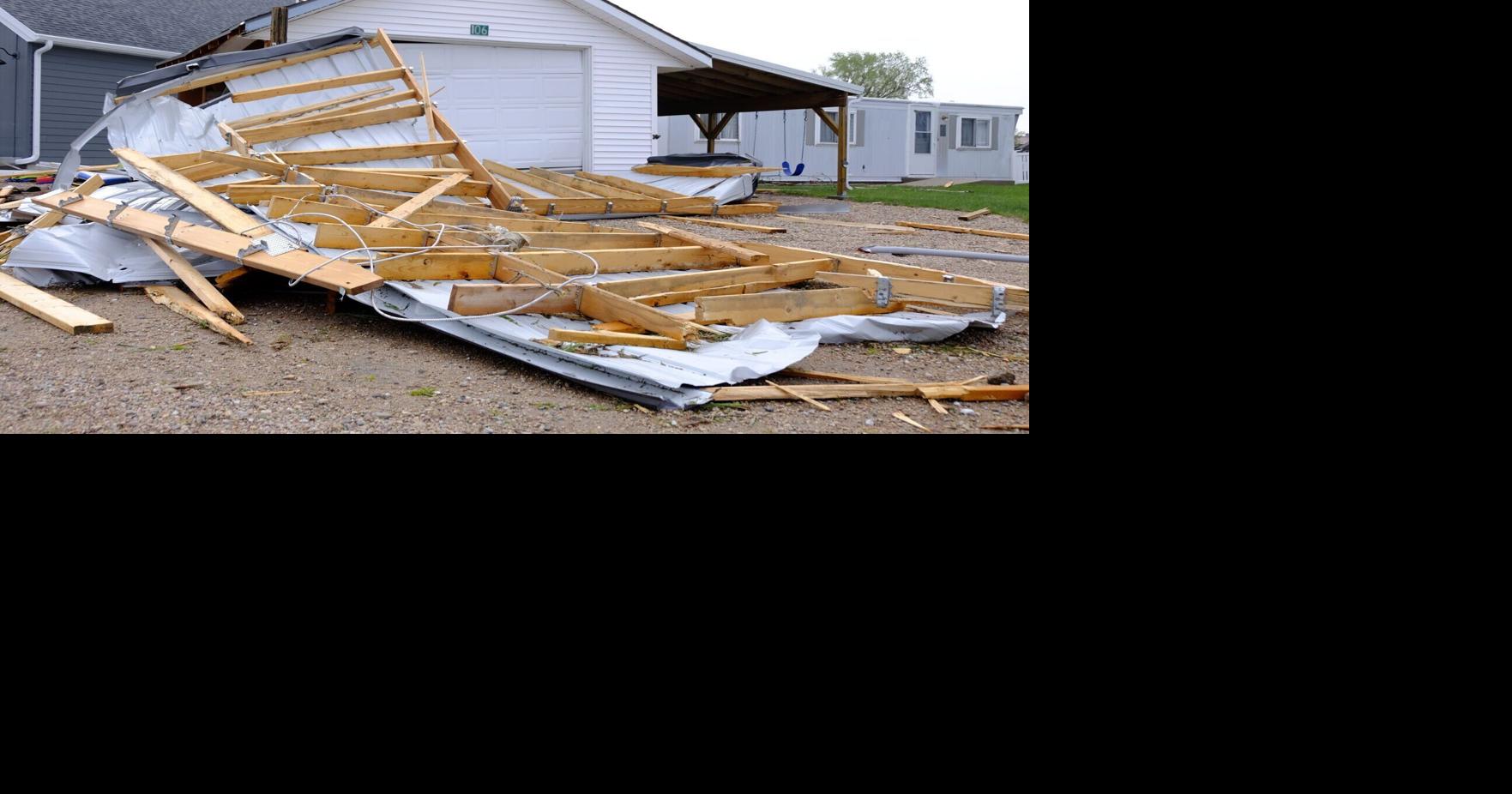 Central Nebraska tornado causes damage
