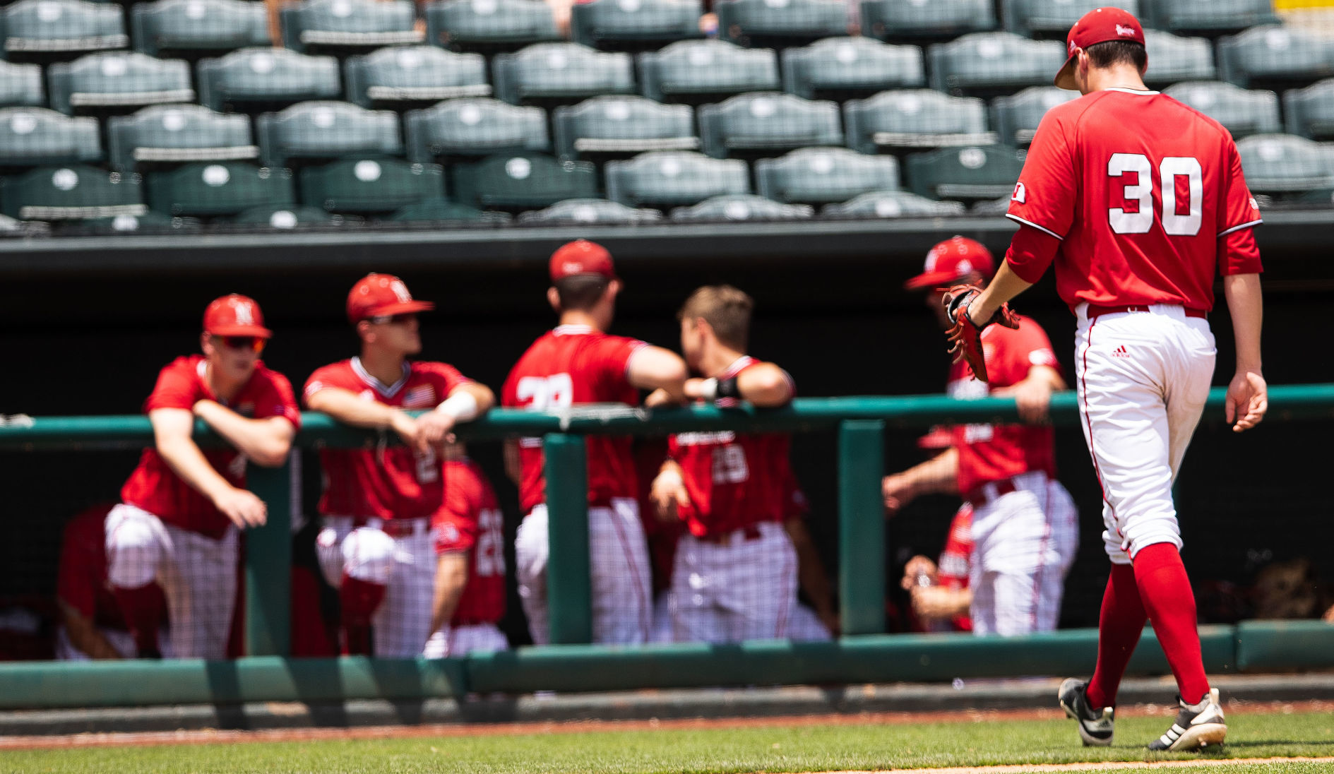 nebraska baseball uniforms