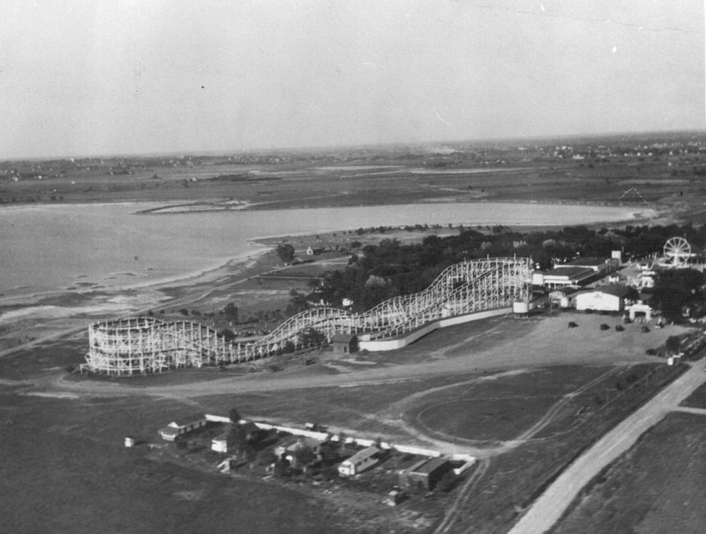PhotoFiles A roller coaster and thrill rides at Capitol Beach in Lincoln