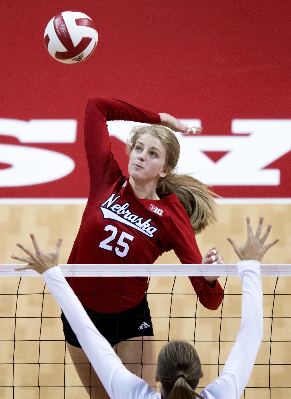 Photos Huskers on display at RedWhite scrimmage Volleyball