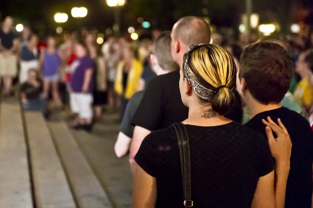 Hate crime rally