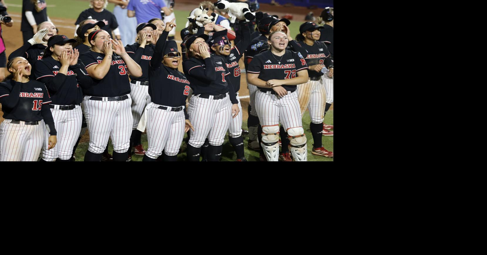 Photos: Nebraska softball takes on Arkansas in the 2026 Women's College World Series