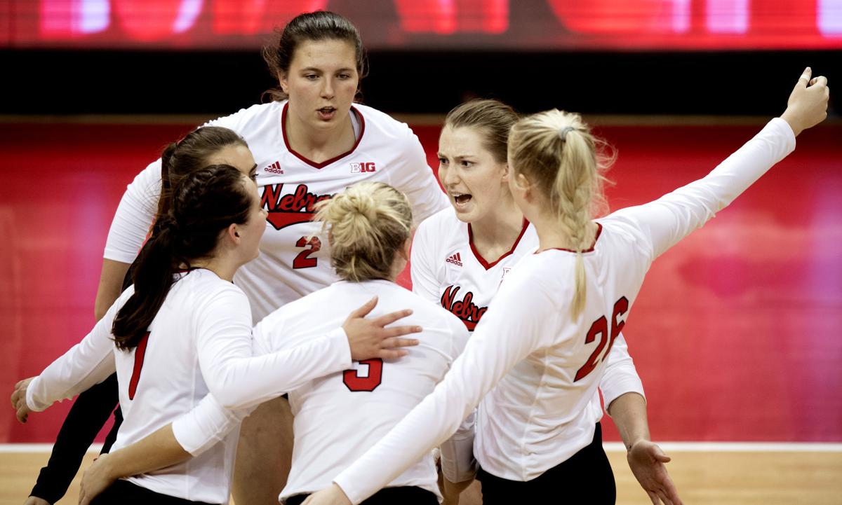 Maryland vs. Nebraska volleyball, 11/8/17