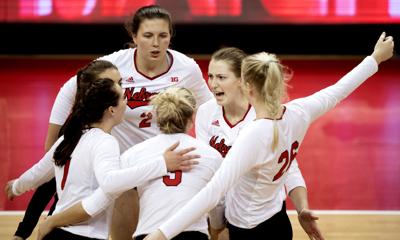 Maryland vs. Nebraska volleyball, 11/8/17
