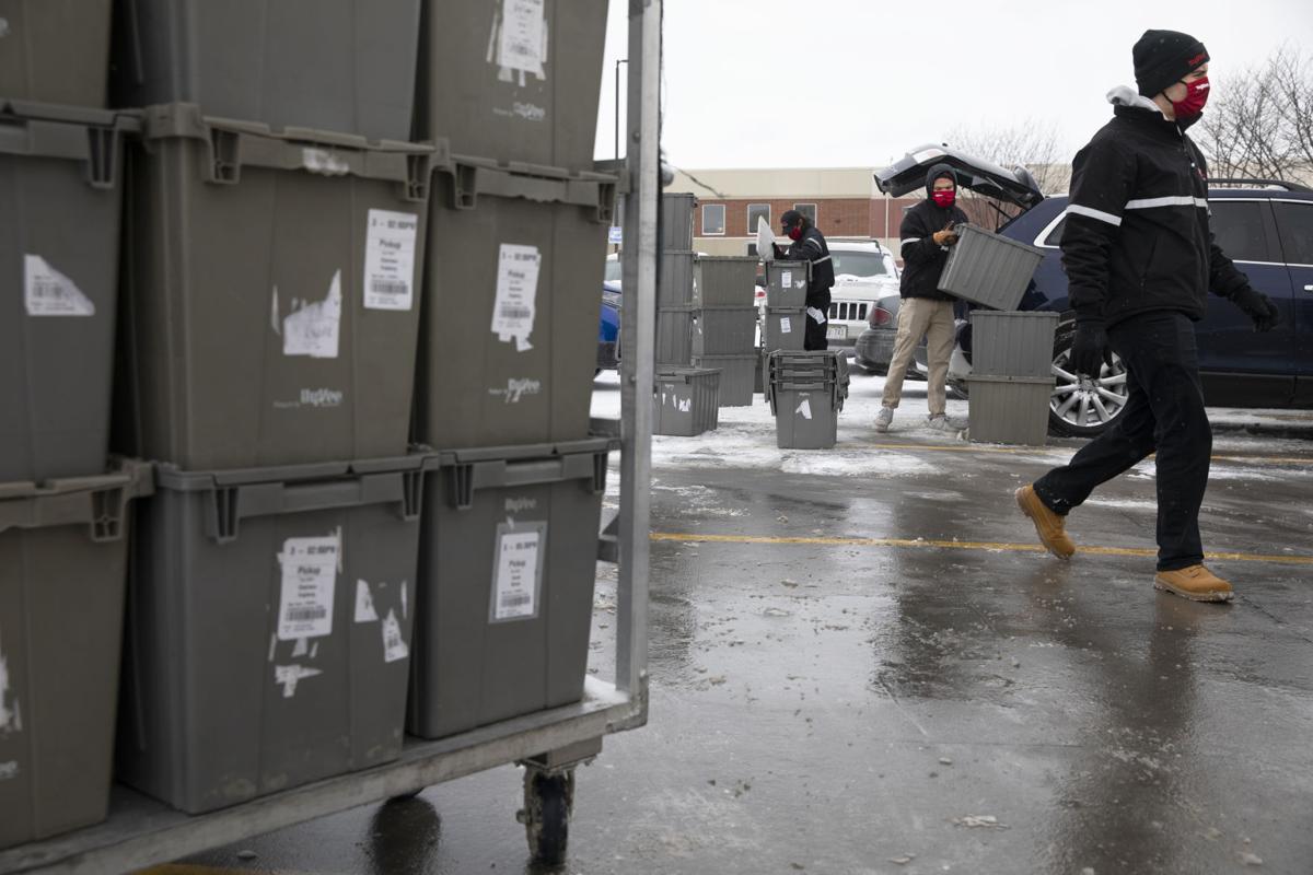 is testing a new grocery delivery setup in Columbus