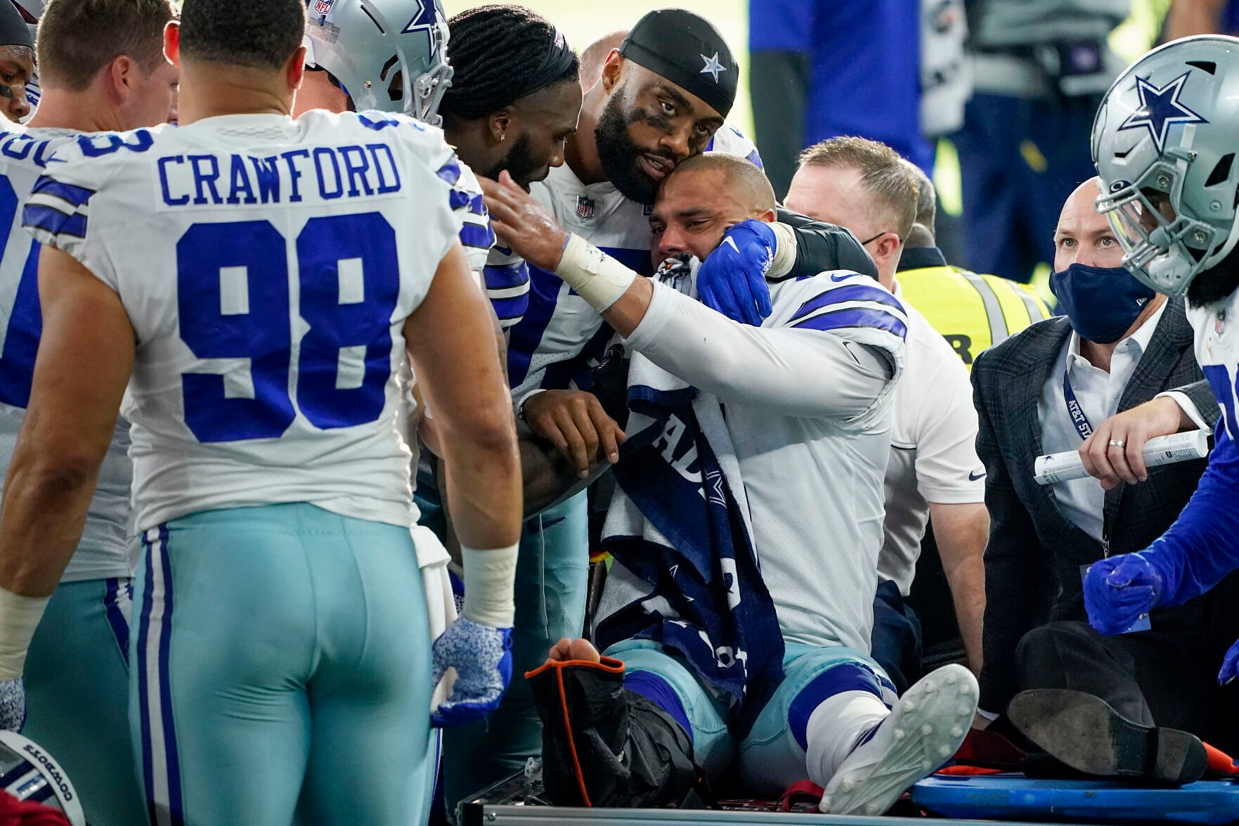 Cowboys QB Dak Prescott Suffers Season-ending Leg Injury