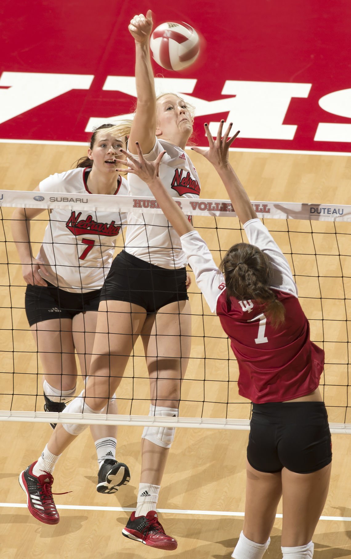 Photos: Nebraska volleyball continues to roll with sweep of Indiana ...