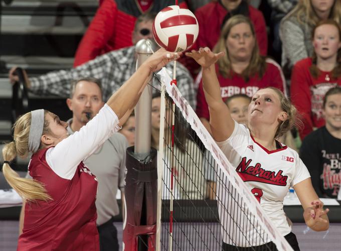 Indiana vs. Nebraska volleyball, 11/4/17
