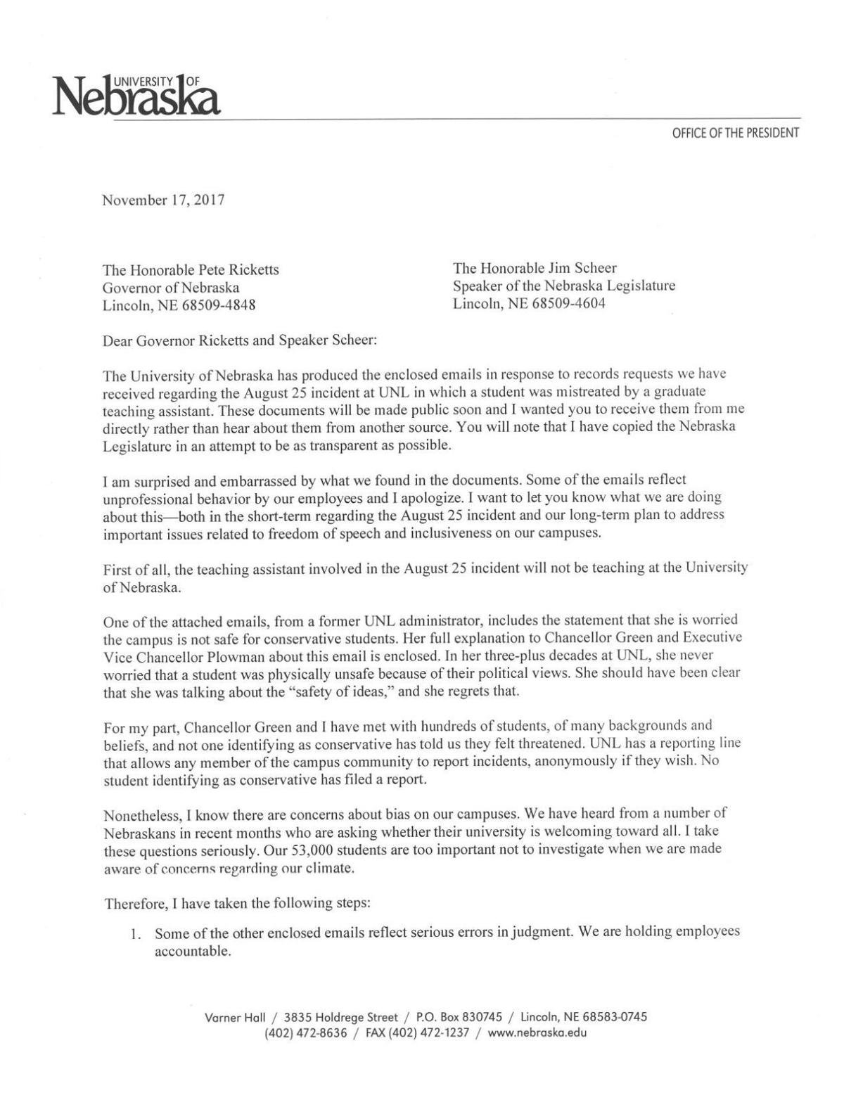 PDF Bounds' letter to governor and related emails