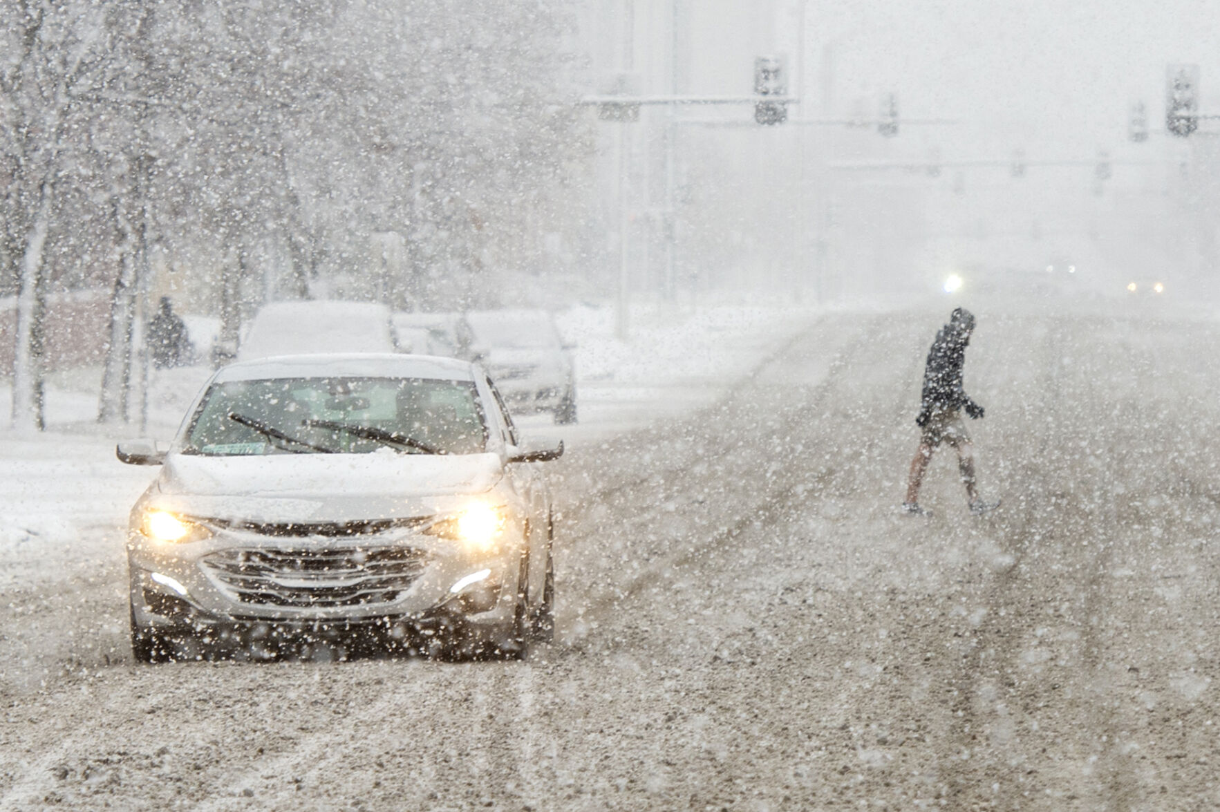 Winter storm snowfall totals for Nebraska