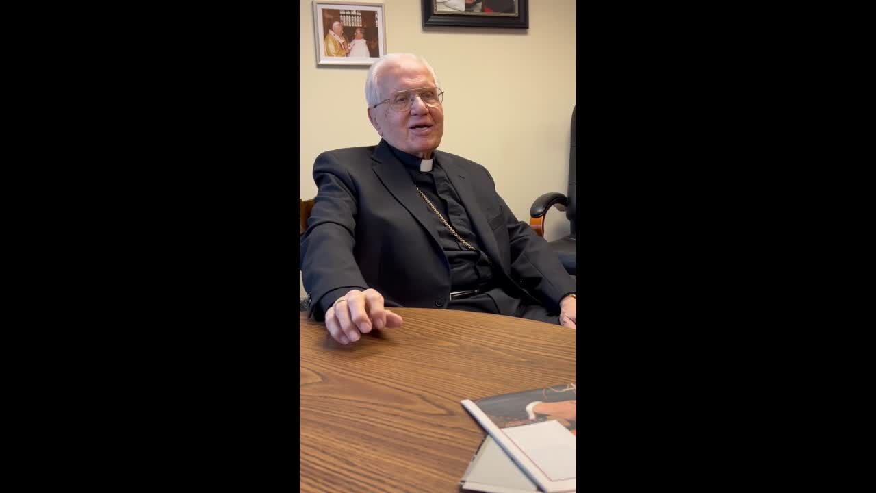 Watch Bishop Emeritus Bruskewitz shares memories of Pope Benedict XVI