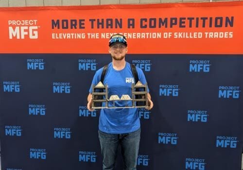 Peterson Represents SCC at National Welding Competition