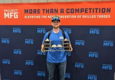 Peterson Represents SCC at National Welding Competition