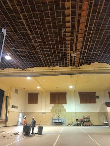 Gym at Fremont City Auditorium
