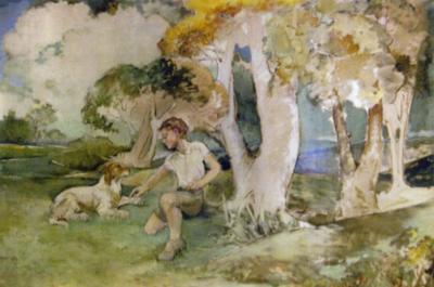 Elizabeth Dolan painting