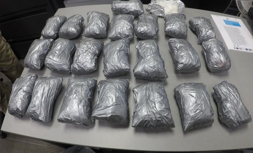 22 pounds of meth