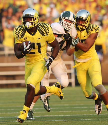 Royce Freeman, Marcus Rush, Pharaoh Brown