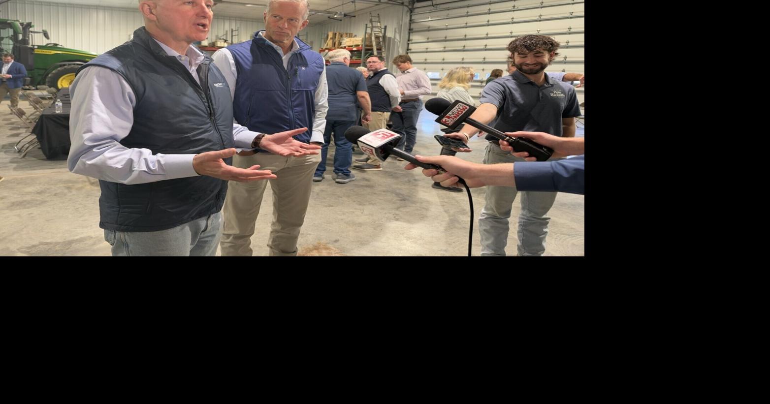 Ricketts hosts Thune, Flood and hears from ag about need for certainty, predictability Aaron Sanderford World-Herald Managing Editor Oct 20, 2026
