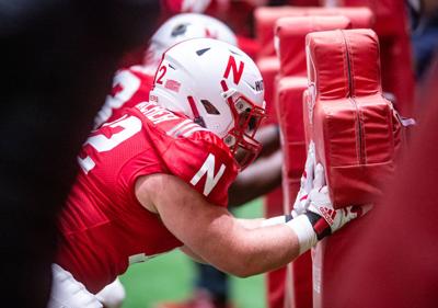 NU football practice, 3.23