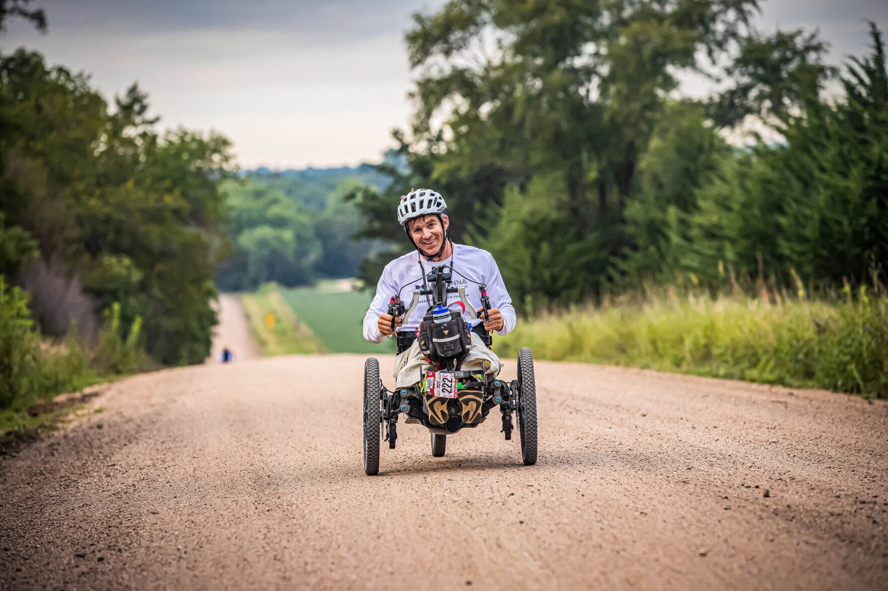 He decided to go big Lincoln Gravel Worlds racer covers 150