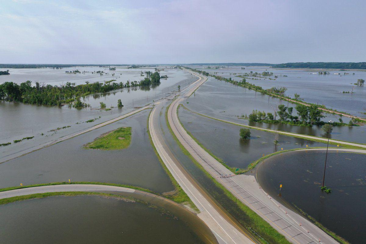 Interstate 29 flooding