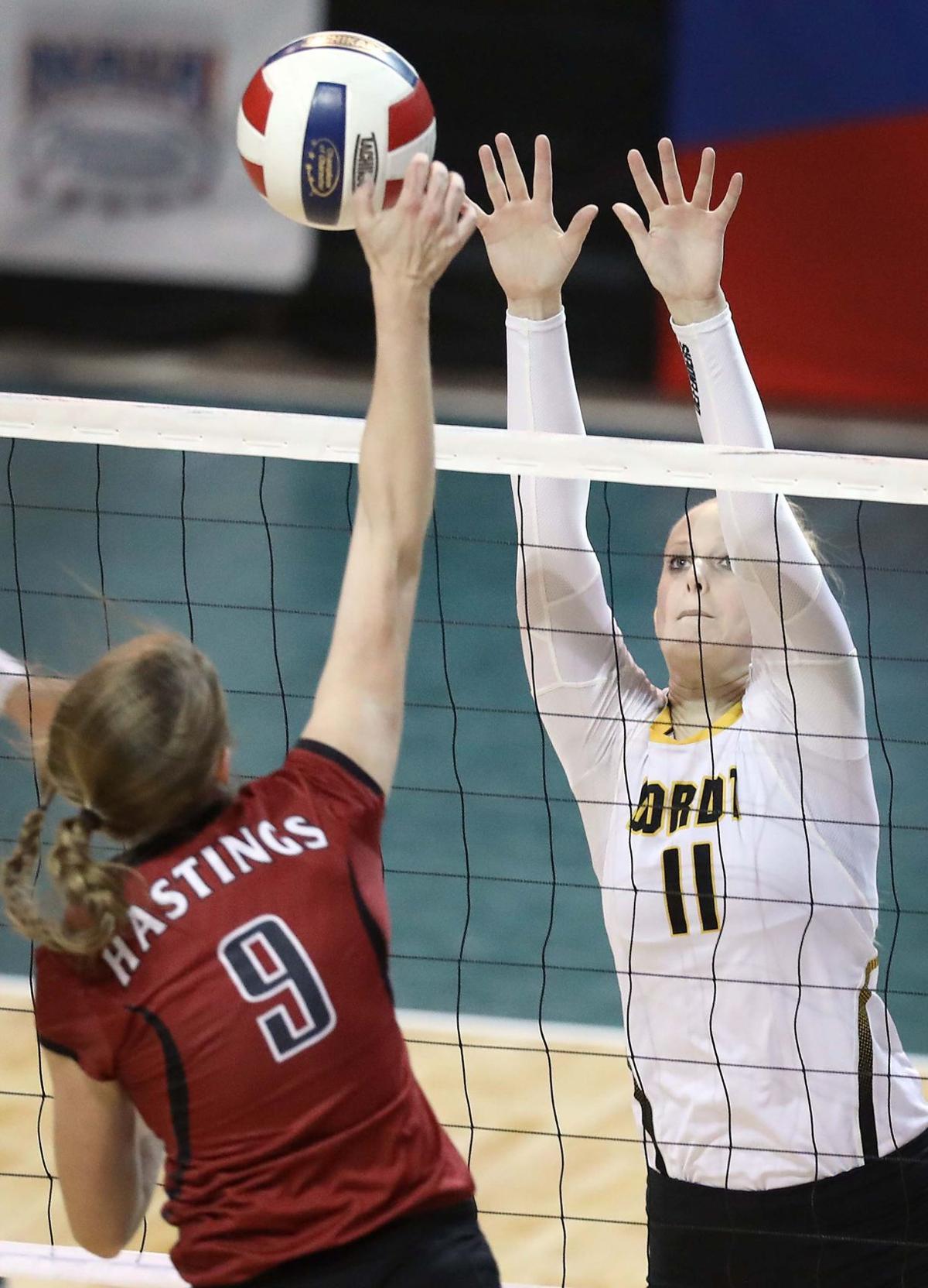 NAIA volleyball Hastings rallies to win national title College