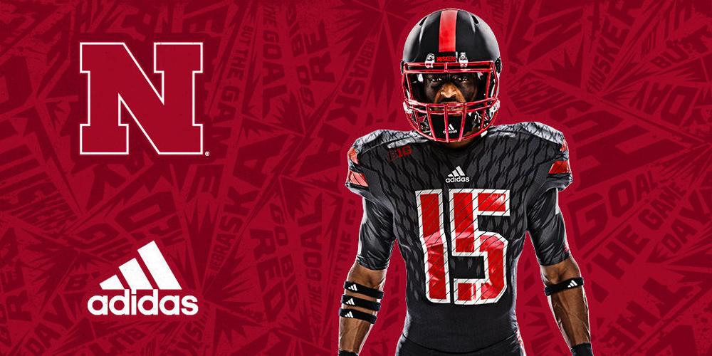 These 2013 Nebraska alternate uniforms are less red, more black 