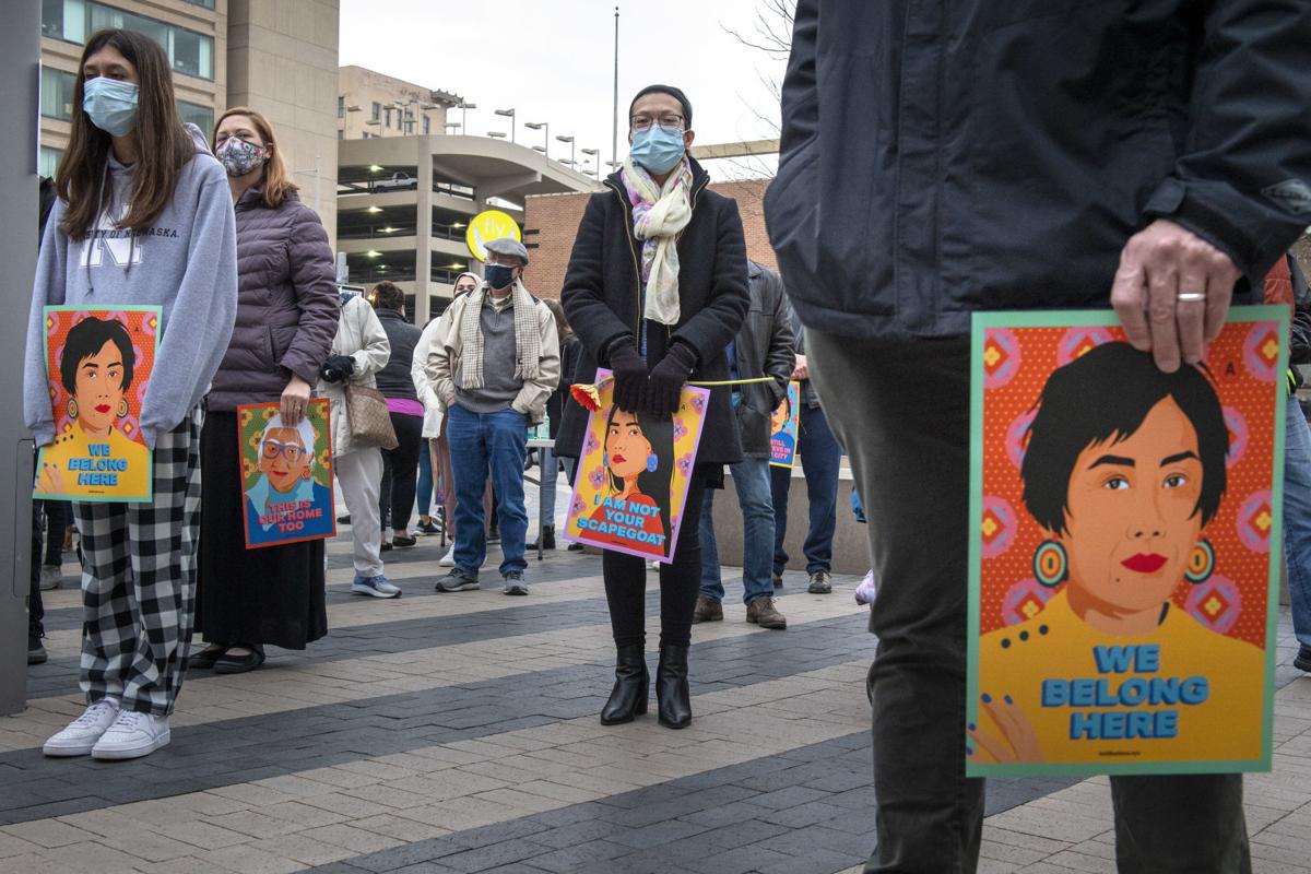 Asian Center candlelight vigil, 3.25