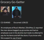 Grocery go-getter