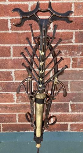 Welded metal assemblage by Scott Grossenbacher