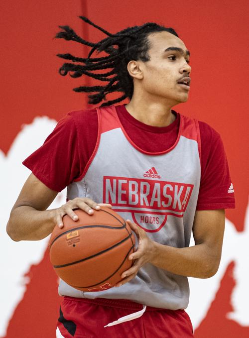 Nebraska men's hoops practice, 7.23