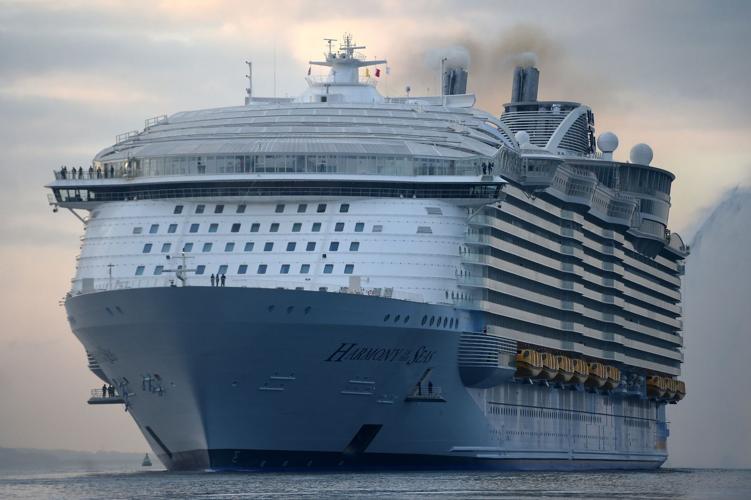 Harmony of the Seas arrives in Southampton