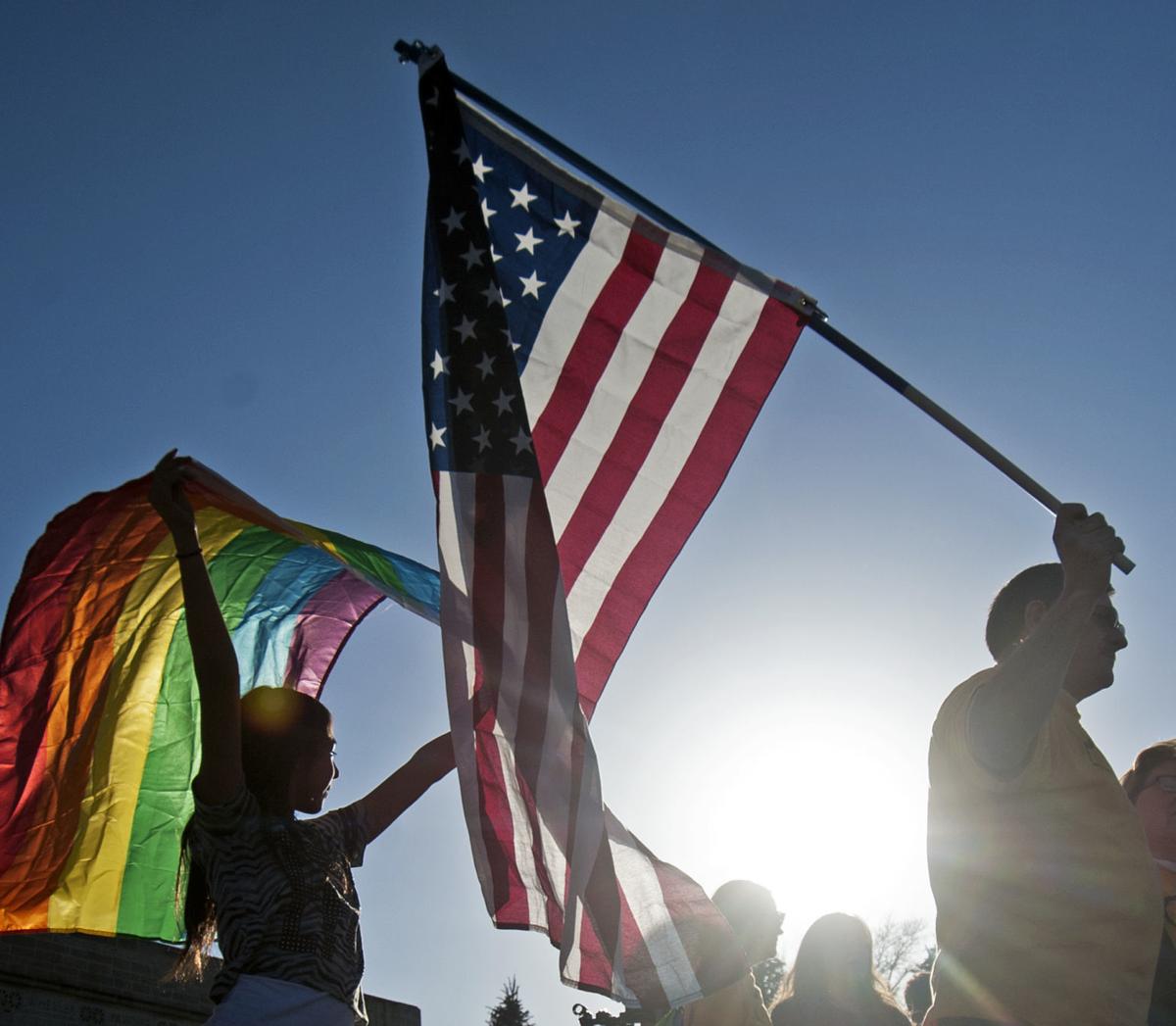 Same-sex marriage rally