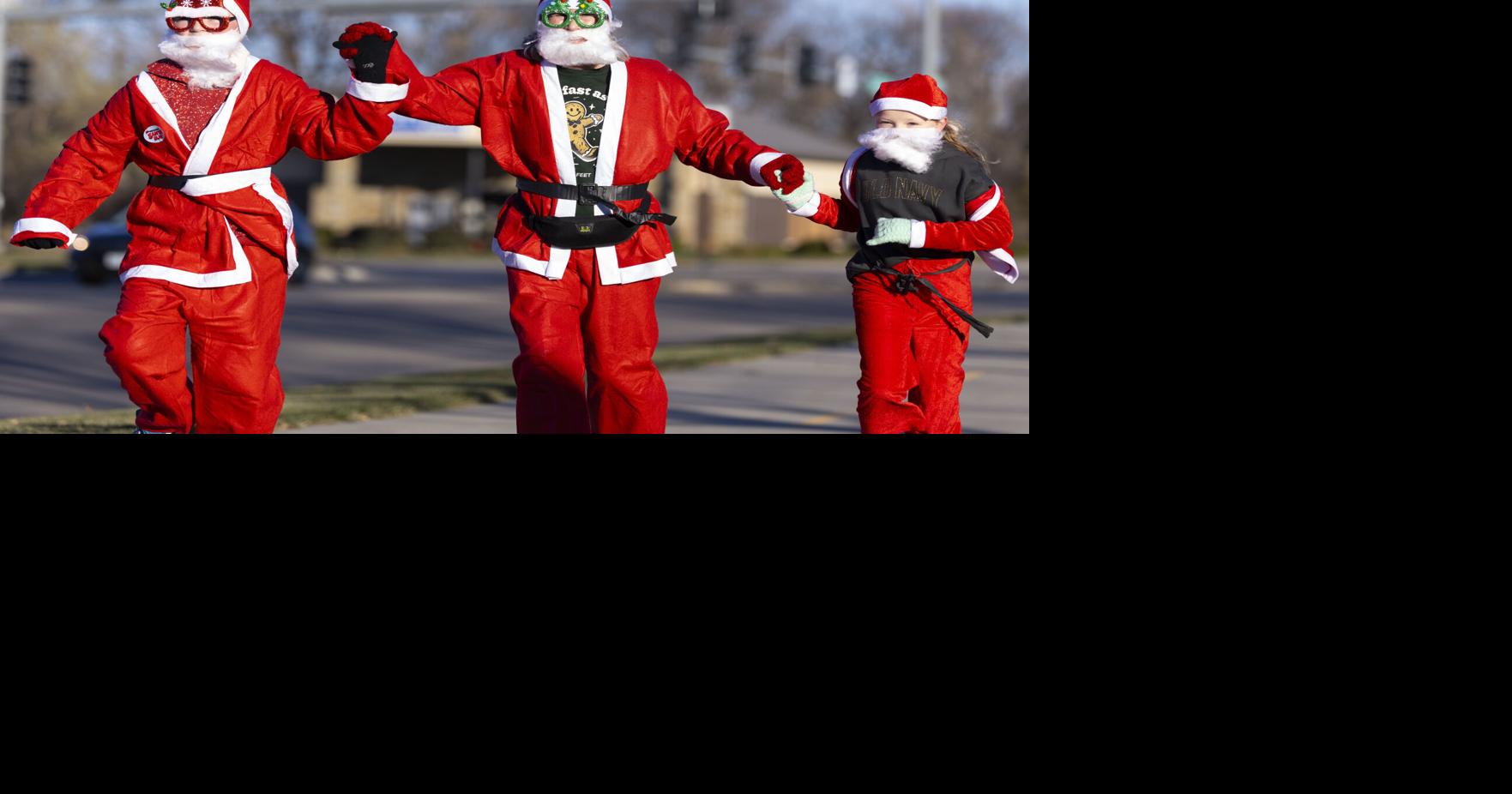 Photos: Hundreds take part in Santa Fun Run