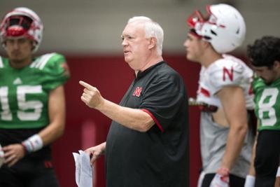 NU football practice, 8.1