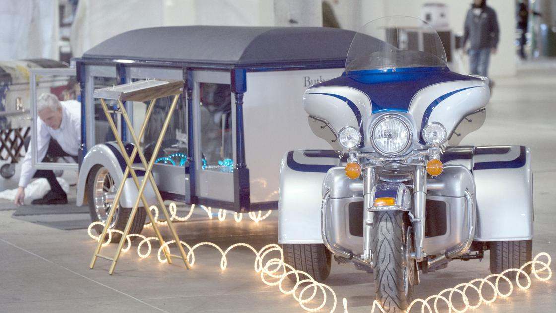 Harley Powered Hearse To Give Bikers Their Final Ride Local
