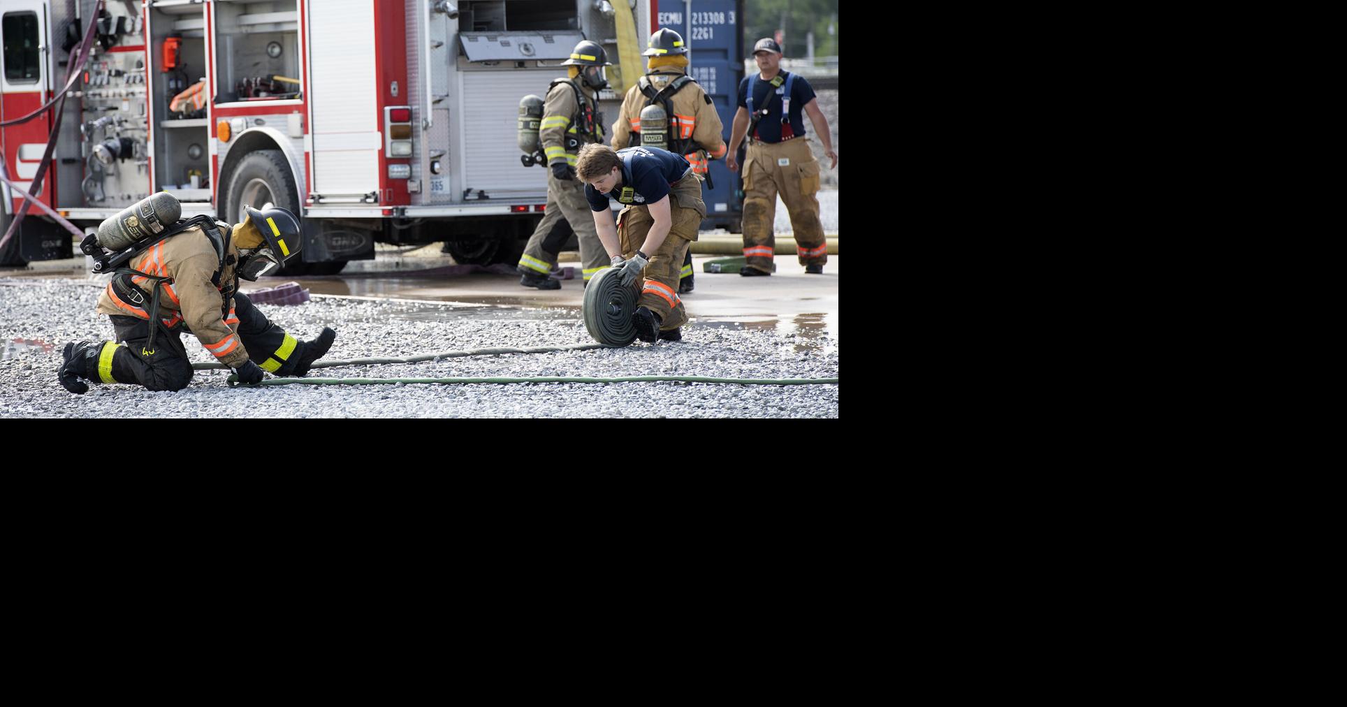 LFR recruits suit up for live fire simulation