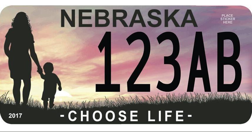 Debate on Nebraska specialty license plate swerves into coming abortion fight