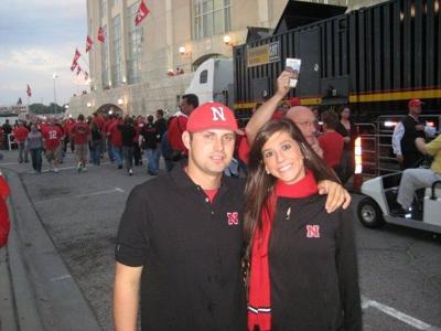 Teddy Mooney bleeding Husker Red