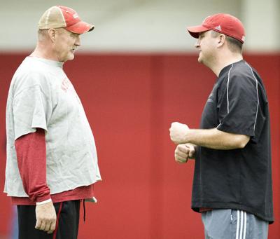 NU football practice, 12.10.14